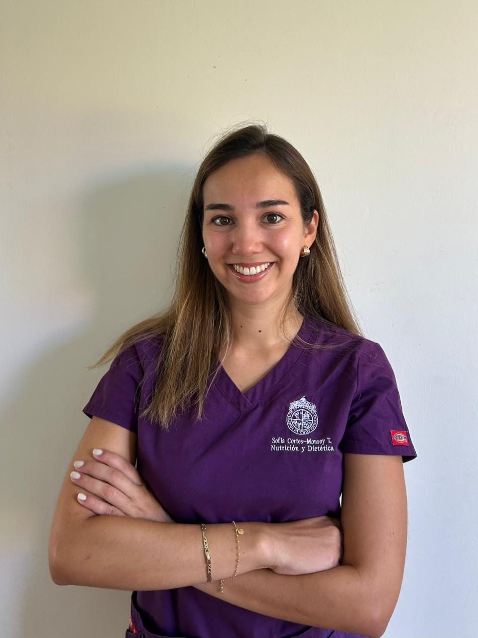 Sofía Cortés-Monroy, nutricionista clínica